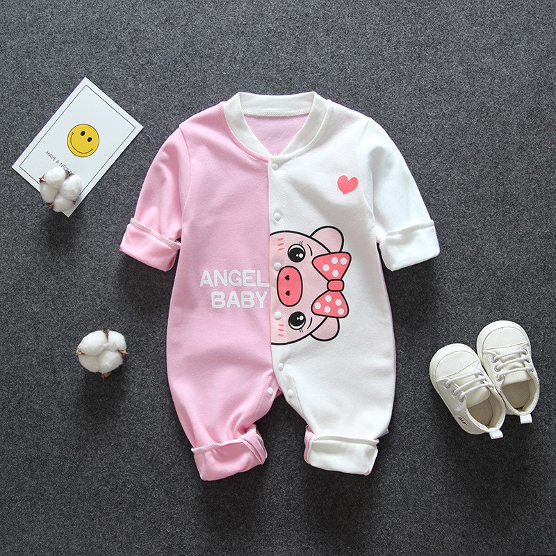 Quần Áo Trẻ Em Sơ Sinh, Bộ Body Hình Thú Dài Tay Cho Bé Trai Bé Gái Chất Cotton - [BDD13]