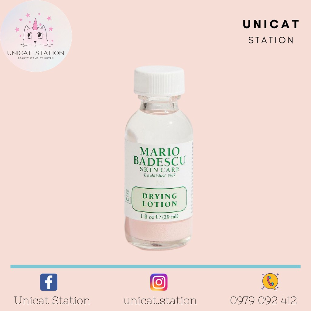 Chấm Mụn MARIO BADESCU Drying Lotion (Fullsize 29ml)