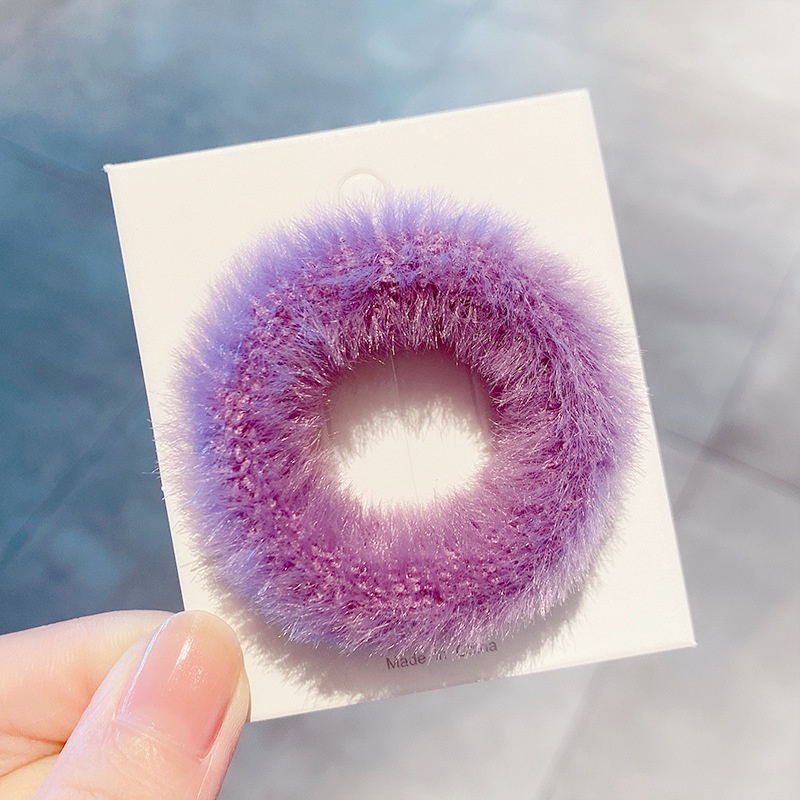 (0541) Chun Buộc Tóc Co Dãn Lông Mềm Hàn Quốc