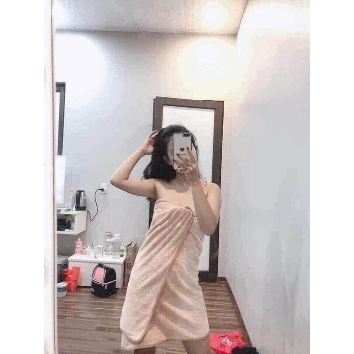 Khăn Tắm Xuất Hàn Loại Dày Size 140x70cm