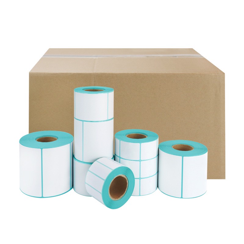 Giấy In Tem Mã Vạch Khổ 40x30mm Dạng Cuộn 800 Tem Dành Cho In Tem, Nhãn, File thiết kế, Barcode, In Tem Vận Chuyển