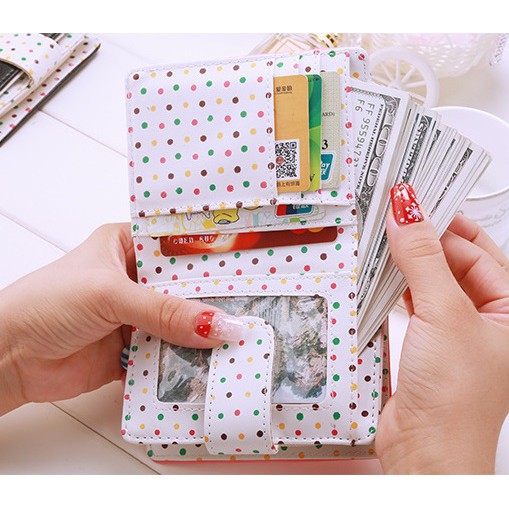 (HOT TREND) Ví Nữ Ngắn Cầm Tay V3 Nhỏ Gọn Xinh Xắn Kiểu Dáng Đẹp Da PU Cao Cấp Thời Trang Hàn Quốc | BigBuy360 - bigbuy360.vn