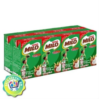 Sữa milo lúa mạch uống liền lốc 4 hộp