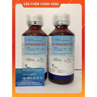 Thuốc diệt muỗi Map Permethrin 50EC - Nhập khẩu nguyên chai của Anh