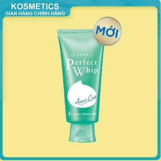 |HSD T11/2023| Sữa Rửa Mặt Senka Dành Cho Da Mụn Perfect Whip Acne Care 100g