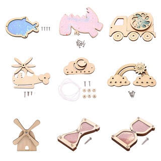 Busy Board DIY Model Toys Baby Montessori Sensory Activity Board Accessories