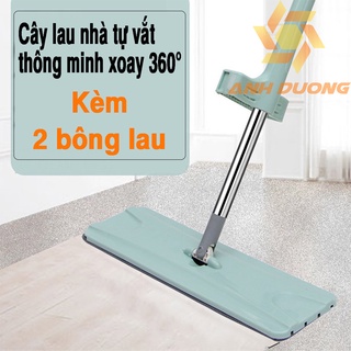 Cây Lau Nhà Tự Vắt - Cây Lau Nhà Thông Minh Xoay 360 Độ
