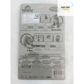 ĐẤT SÉT THÁI 12 MÀU VÀ 5 DỤNG CỤ NẶN