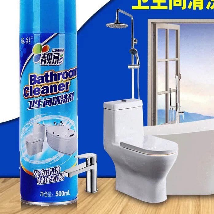 Chai xịt bọt tuyết tẩy rửa nhà tắm và nhà vệ sinh Bathroom Cleaner