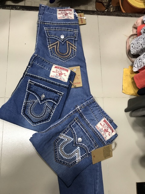 Quần jeans nam ông địa túi hộp mới