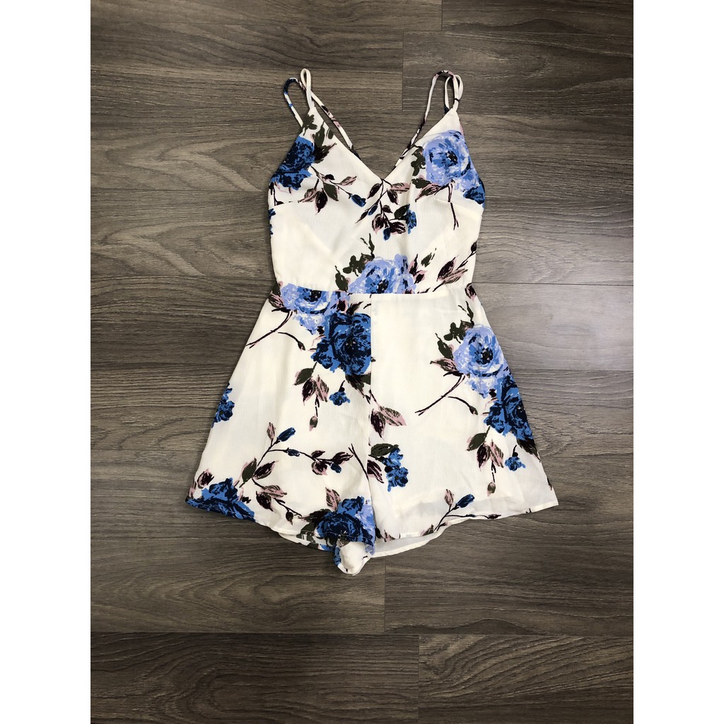 Jumpsuit dây hoa