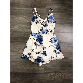 Jumpsuit dây hoa