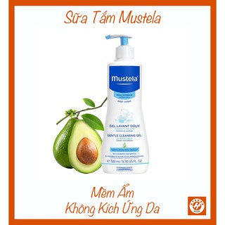 Sữa Tắm Gội Toàn Thân Cho Bé Mustela - Pháp