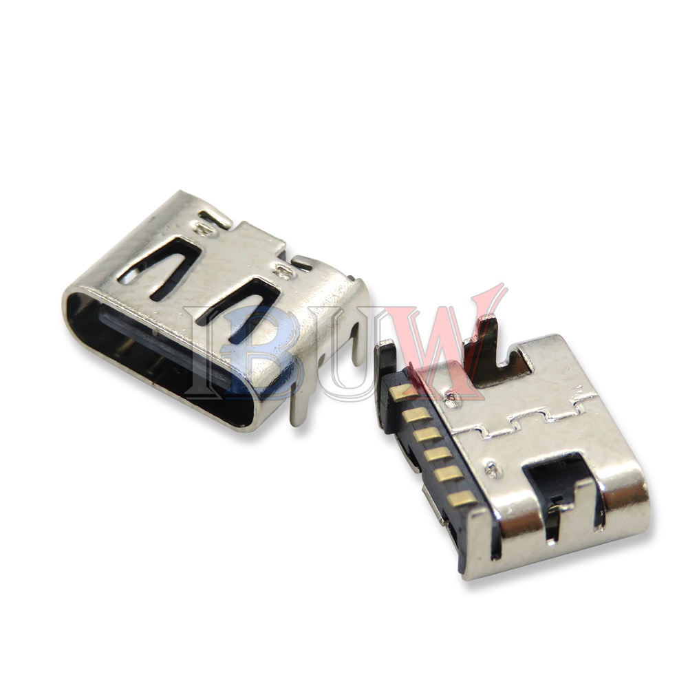 Set 5-10 Ổ Cắm TYPE-C USB SMD 6P 16P 24P HD Truyền Dữ Liệu Cho Điện Thoại Thông Minh