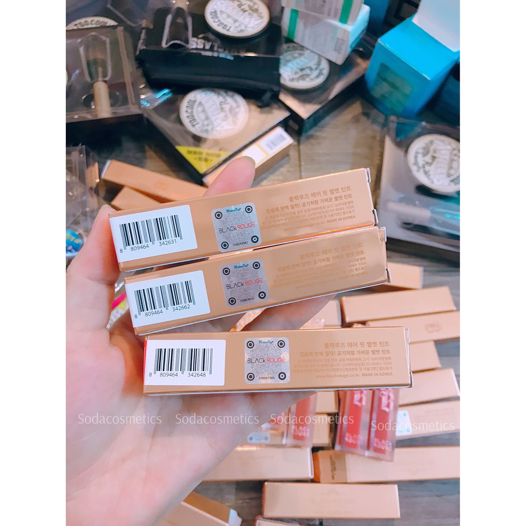 Son Kem Lì Black Rouge Air Fit Velvet Tint (Ver 1-7) | BigBuy360 - bigbuy360.vn