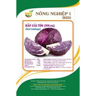Hạt giống bắp cải tím gói 2 gram