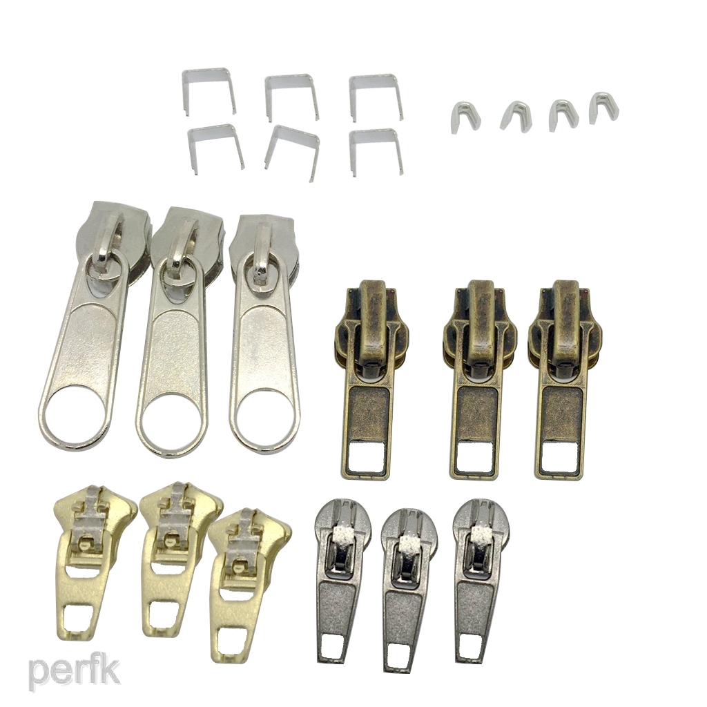22 Đầu khóa kéo thay thế dành cho áo khoác/đồ jean