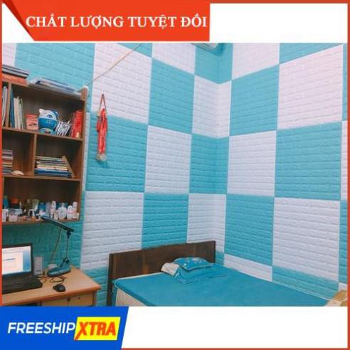 [FREESHIP] [BAO DÍNH, 1 ĐỔI 1, MẪU MỚI NHẤT] Xốp dán tường giả gạch 3D - Khổ lớn 70x77cm chống va đập bền hình ảnh đẹp | BigBuy360 - bigbuy360.vn