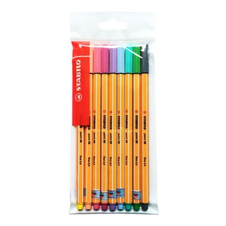 Bút Kỹ Thuật STABILO Point-88 PT88 (Bộ 9 Cây)