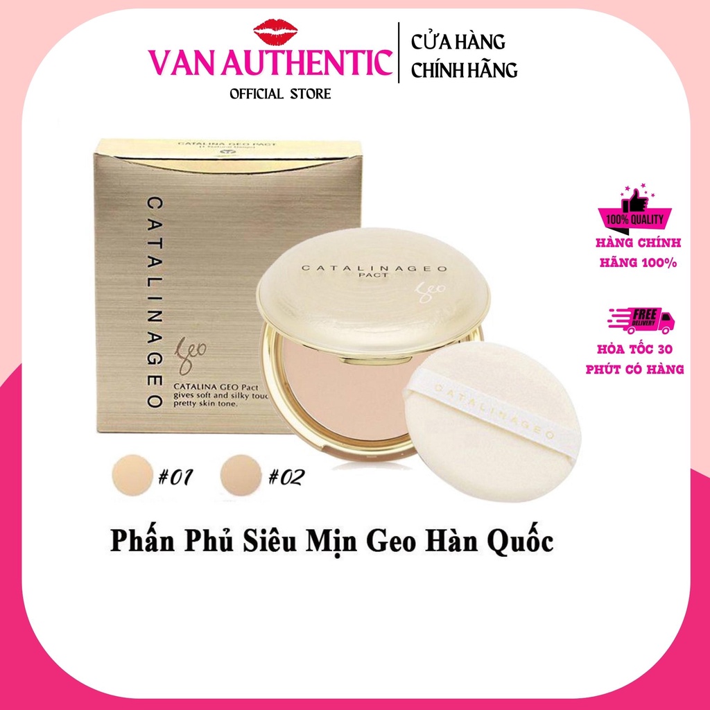 Phấn GEO SEMPRE Happy &amp; Please Pact