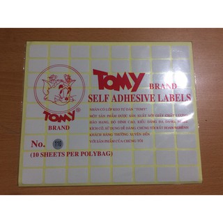 Giấy decal in mã vạch Tomy A5 ( MÃ 116, 117, 118, 119, 120, 121, 122, 123, 124 ) ✫ ✫ ✫ ♥♥