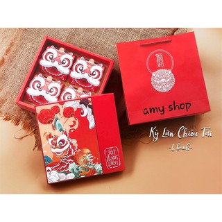 Hộp trung thu 4 bánh