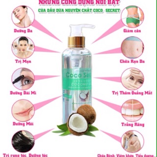 Dầu dừa coco secret 250ml