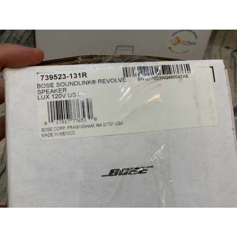 - Loa Bluetooth Bose revolve chính hãng Bose USA, made in Mexico