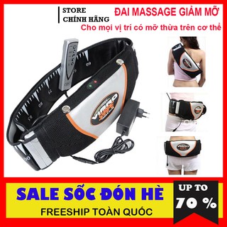 Đai massage bụng, đai quấn nóng giảm mỡ bụng và toàn thân hiệu quả- rung nóng 2 trong 1-bảo hành lâu dài freeship