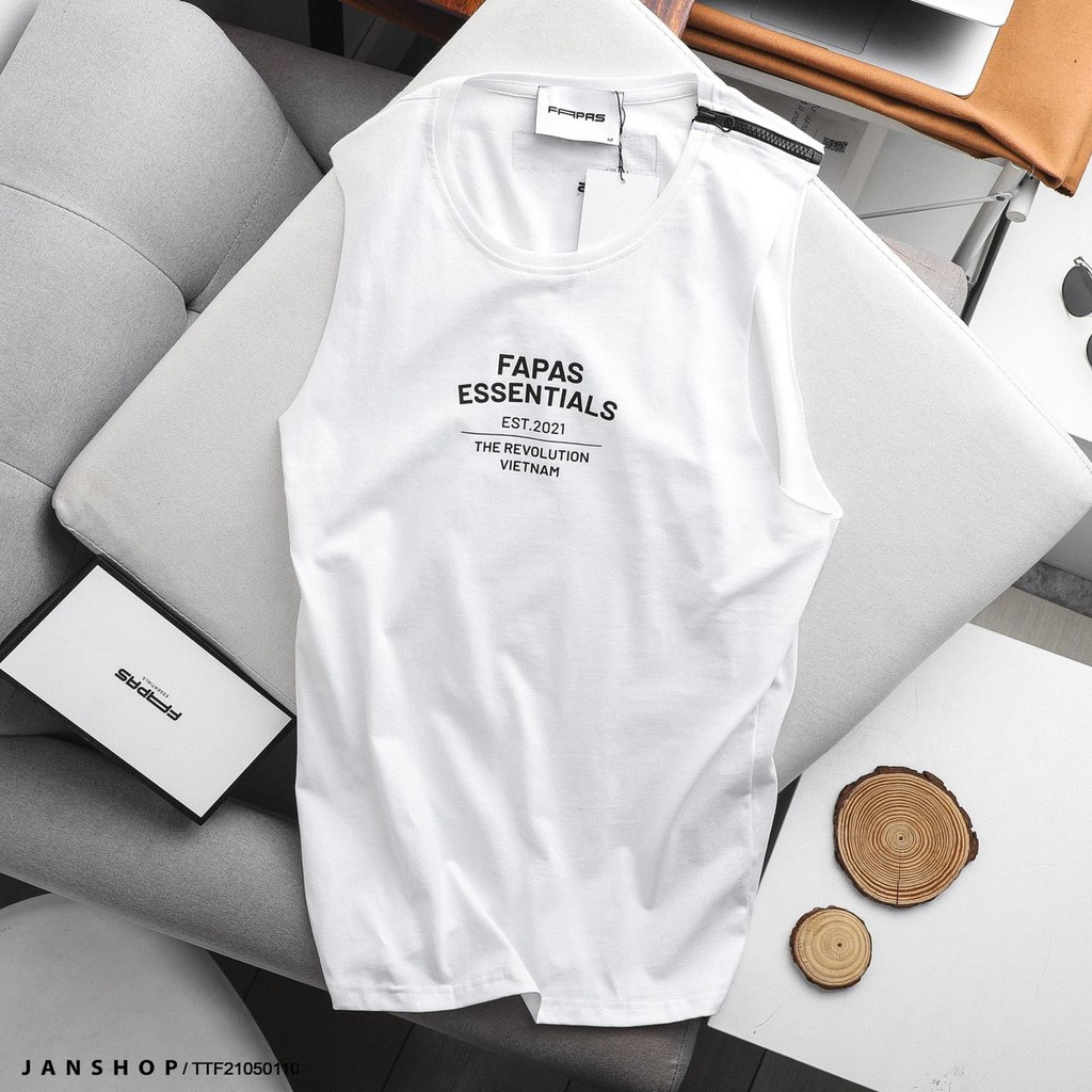 TANKTOP FAPAS ZIP VAI