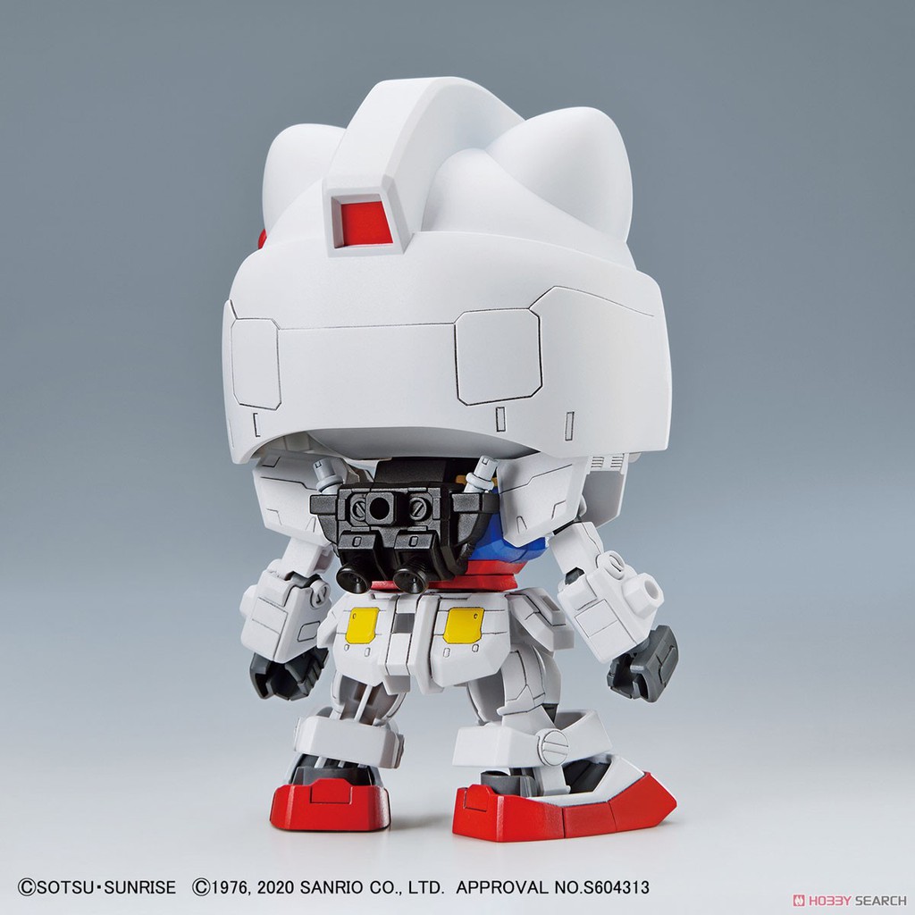 Mô Hình Lắp Ráp SD EX-Standard Hello Kitty/RX-78-2 Gundam