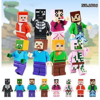 Đồ chơi lắp ráp nhân vật minecraft minifigure