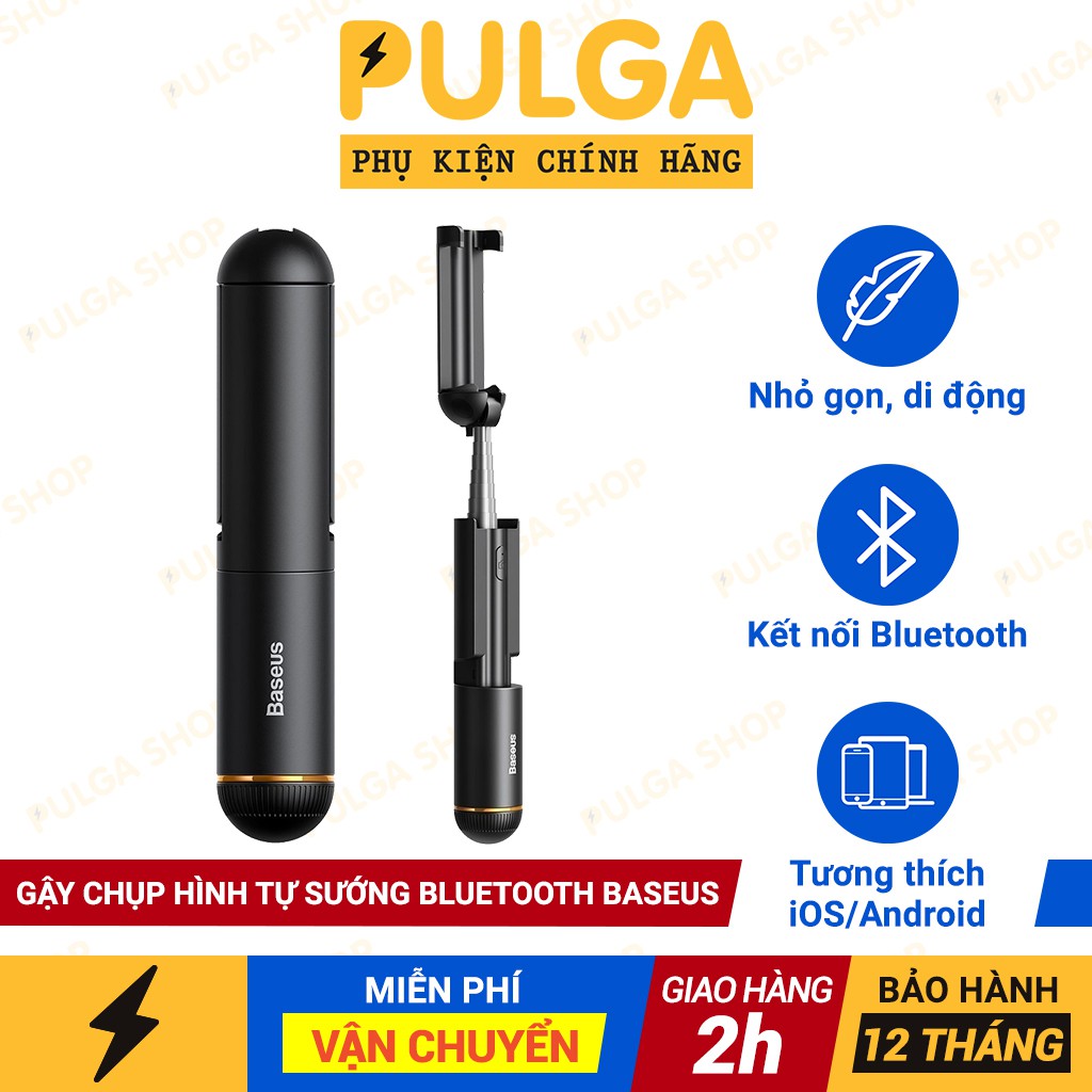 Gậy Chụp Hình Tự Sướng Bluetooth Baseus Thiết Kế Gấp Gọn Tiện Lợi