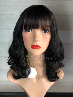TÓC BỘ XOĂN TRUNG NIÊN 40cm