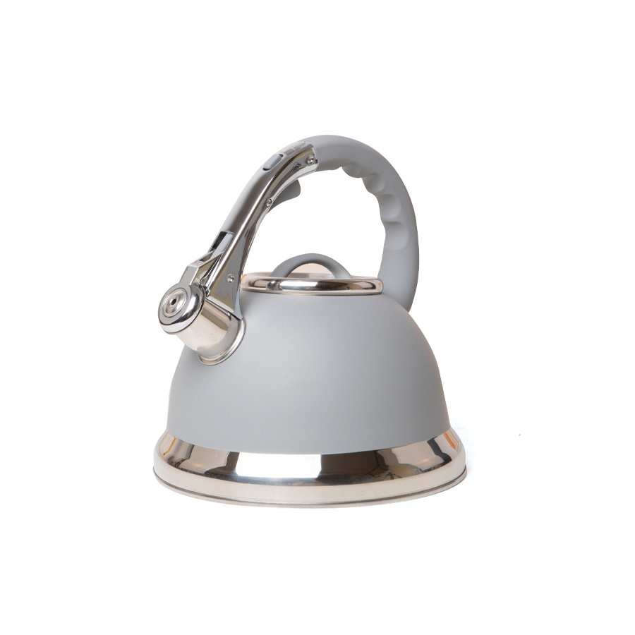 Ấm nước inox Kaisa Villa, 100% bằng inox 304, quai xách có lớp nhựa chống bỏng tay, Dung tích 3.5L, Bảo hành 12 tháng