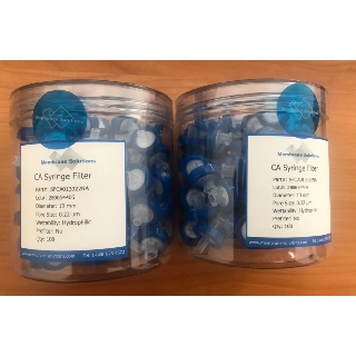 Syring lọc CA - Membrane Solutions 0,22µm, đk 13mm