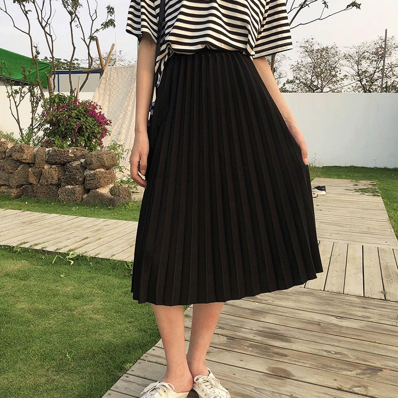 Chân Váy Đen Xếp Ly Dài Hàng Qc Loại 1 Thời Trang 2021 Freeship,Váy Xếp Li Dáng Dài Nhiều Màu Hàng Cao Cấp QC Hè Mới | BigBuy360 - bigbuy360.vn