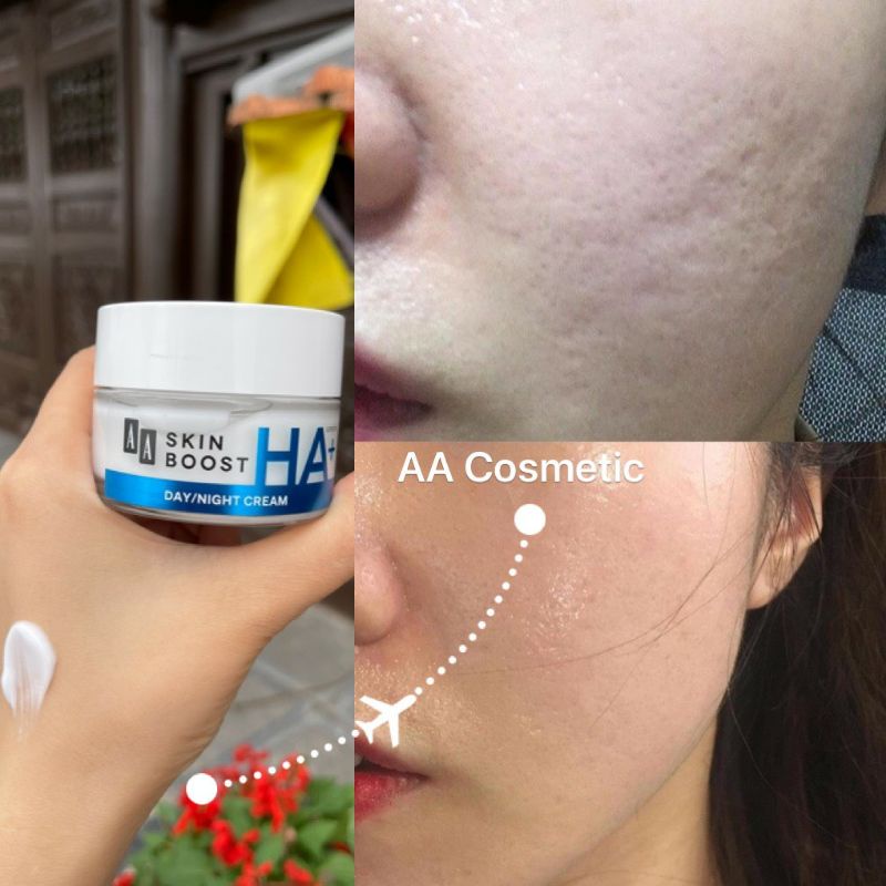 Kem Dưỡng Ẩm Làm Mịn Và Căng Bóng HA+ của AA Cosmetics