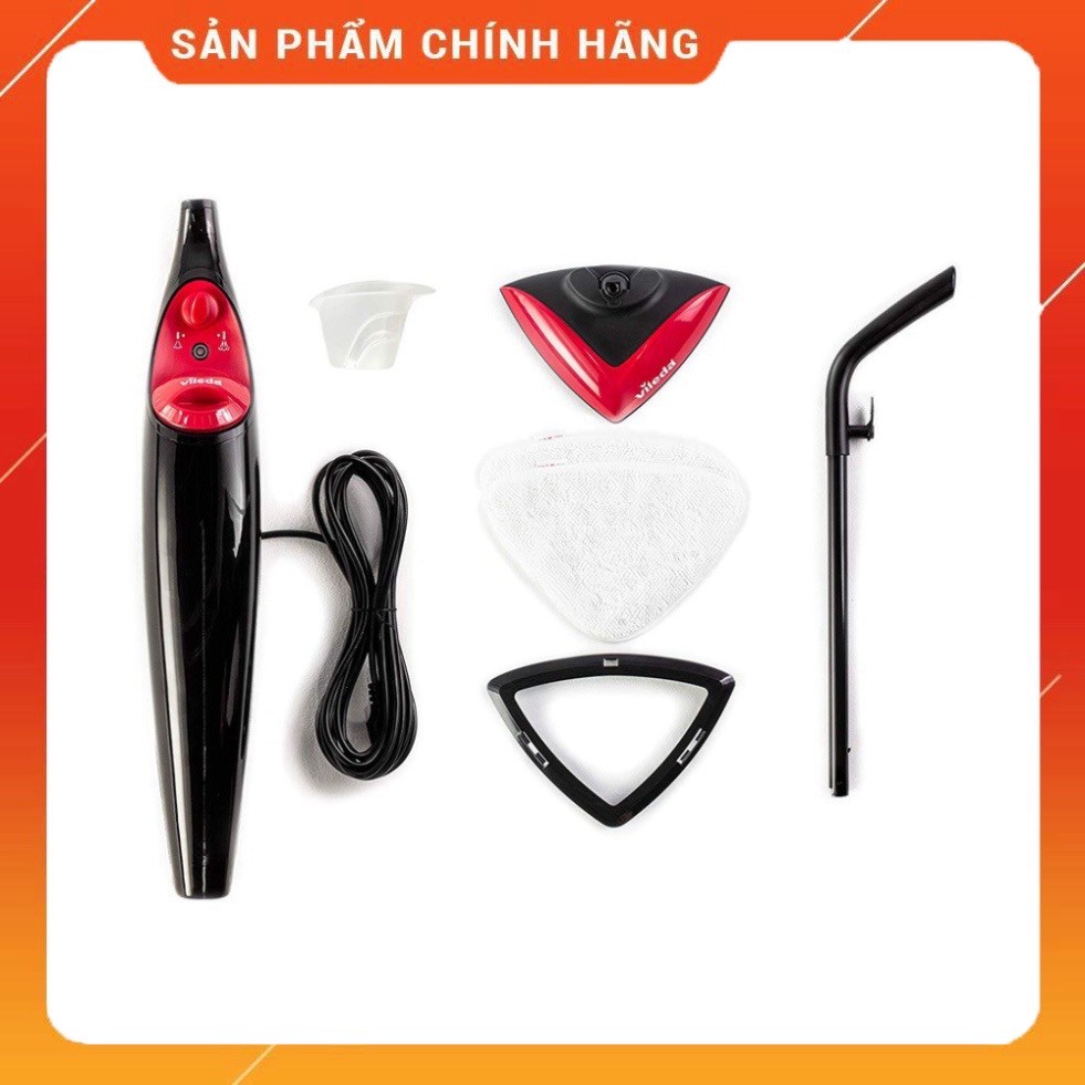 Cây lau nhà hơi nước khử khuẩn VILEDA Tam giác [nhập Đức chính hãng]