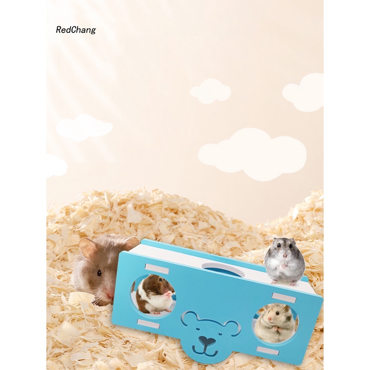 Đồ chơi bập bênh leo trèo DIY vui nhộn cho chuột hamster