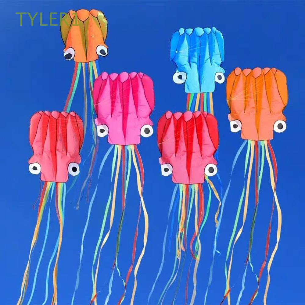 Diều Mềm Hình Bạch Tuộc 3d Nhiều Màu Sắc Cỡ Lớn Cho Người Lớn Và Trẻ Em
