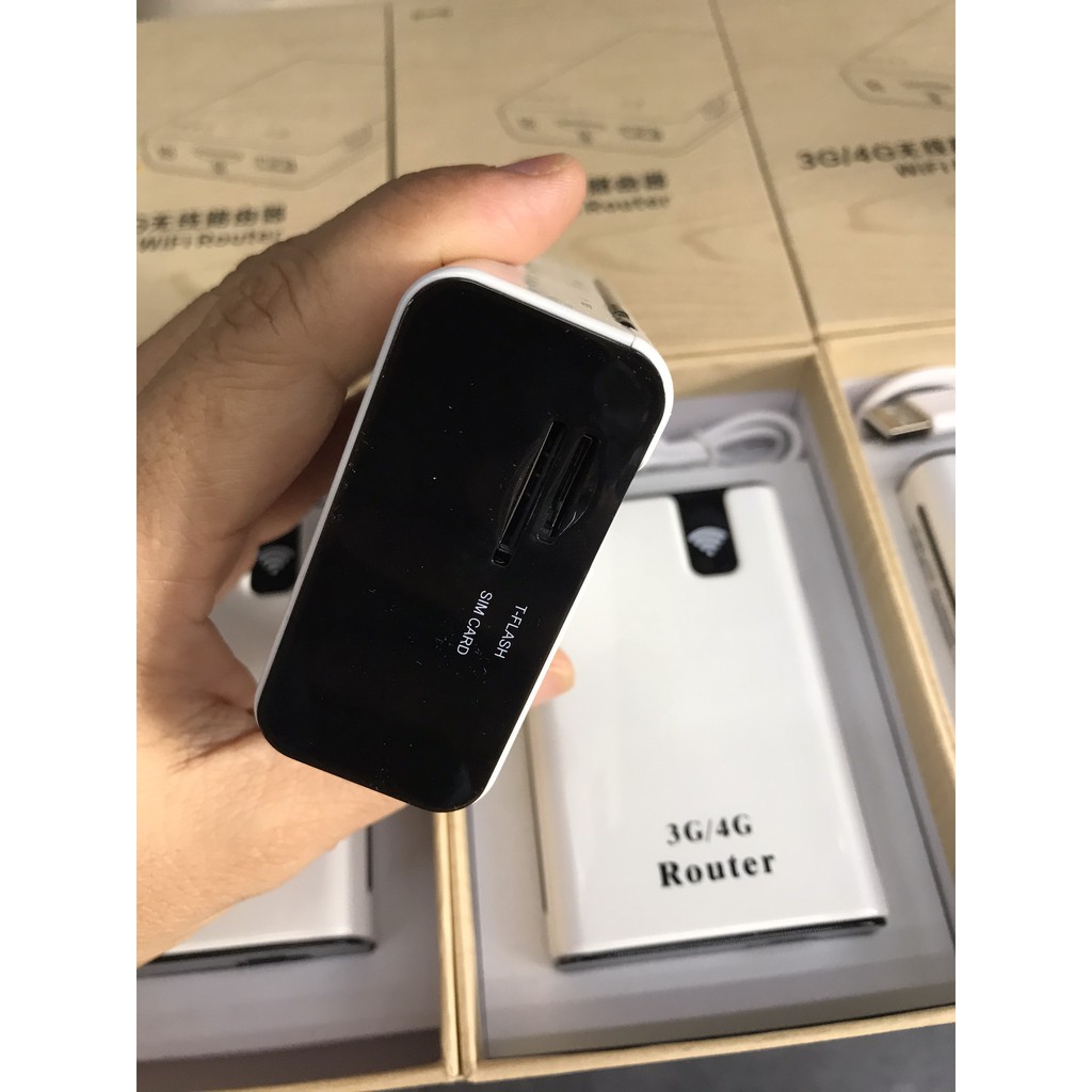 Bộ phát wifi từ sim 3G, 4G kiêm pin sạc dự phòng 7800 mAh ROUTER mua 1 tặng 3 | BigBuy360 - bigbuy360.vn