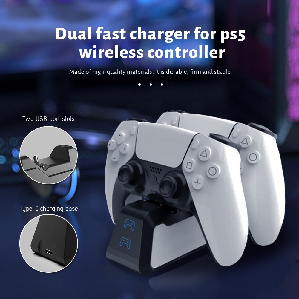 Đế Sạc Nhanh Cho Tay Cầm Chơi Game Ps5 Ps5