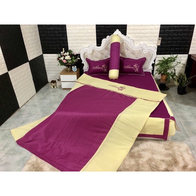 Bộ satin 7 món cao cấp(chát chọn mẫu)z | BigBuy360 - bigbuy360.vn