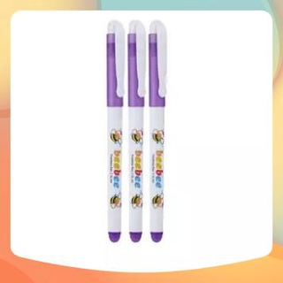 Hộp 10 cây bút dạ kim tím thiên long ft-04 bút beebee.
