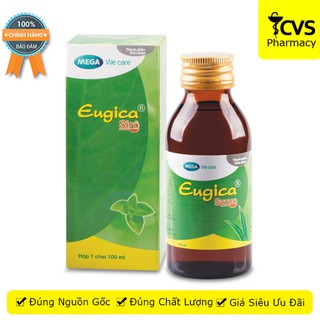 Siro Eugica chai 100ml - siro ho Eugica cvspharmacy