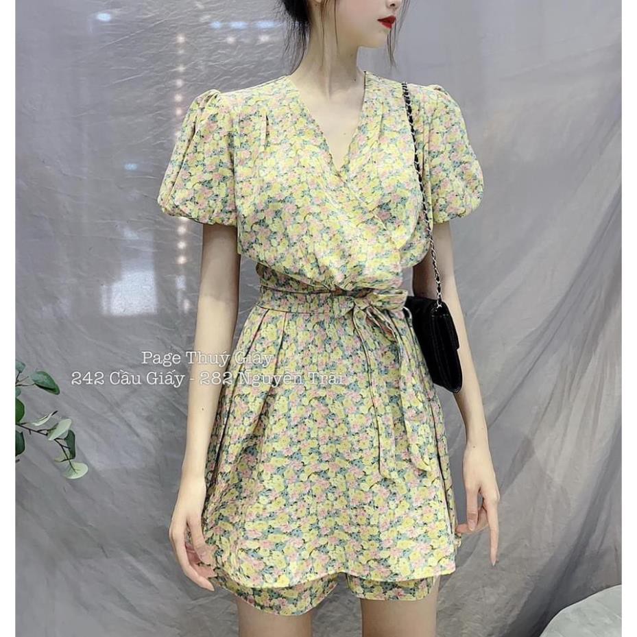 BỘ JUM HOA 3 MÀU CÓ ĐAI EO