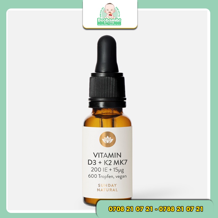 Vitamin D3 K2 MK7 Đức
