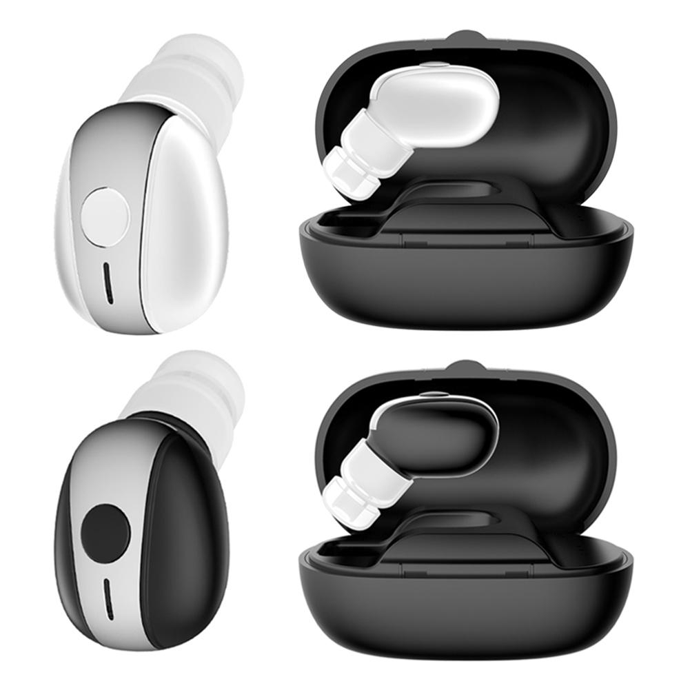 Mini Bluetooth Headset Invisible In-ear Wireless Earphones Sports Earbuds