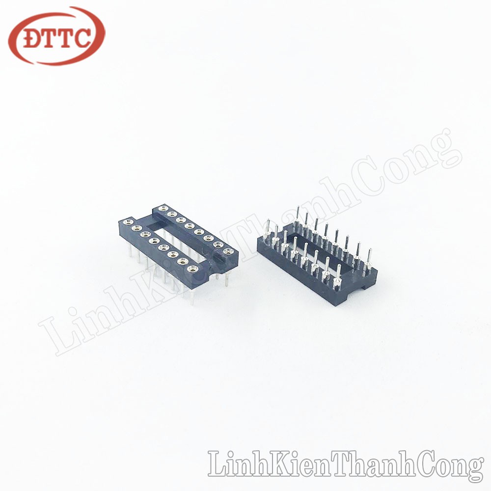 Đế IC 16 Chân DIP-16 Loại Tròn